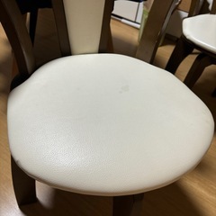 椅子二脚の画像