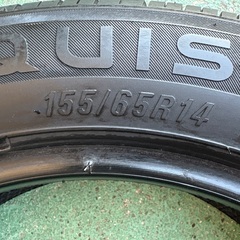 無料！2022年製 中古タイヤ1本 MARQUIS CST MR61 155/65R14 バリ山 1本だけ欲しい方にの画像