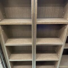 ★リユースのサカイ高崎店★TJ12337  本棚 こげ茶 H92×D34×W90 クリーニング済みの画像