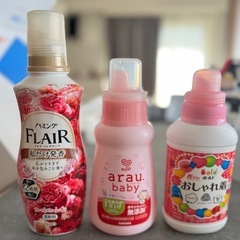 洗濯洗剤/エアコン洗剤/柔軟剤/除菌消臭スプレーの画像