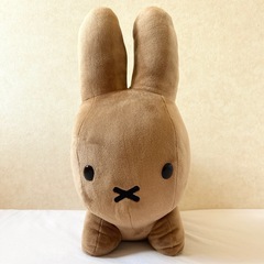 【美品】 ブルーナアニマル ブラウン ぬいぐるみ うさぎ ミッフィーの画像