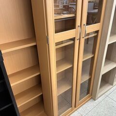 ★リユースのサカイ高崎店★TJ12340  本棚 ライトブラウン H179×D31.5×W84.5 クリーニング済みの画像