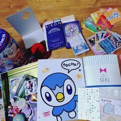 全てセット、オモチャ、カード、シール、水筒の画像
