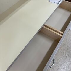 ★リユースのサカイ高崎店★TJ12341 (株)ニトリ 食器棚 グレー H177.5×D35×W83.5 クリーニング済みの画像
