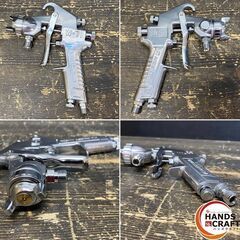【引き取り限定】【未使用品】ANEST IWATA アネスト岩田 W-71-31S 小形スプレーガン 口径:1.5mm／PCL-10B-2 吸上式コンテナ 1,000mLの画像