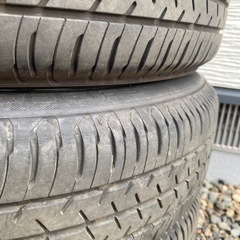 バリ山　夏タイヤ  　155/65R14 ムーヴ タント ワゴンR スペーシア アルト デイズ N-ONE N-BOX ラパン キャンバス　等  の画像