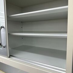★リユースのサカイ高崎店★TJ12343  食器棚 白 H175.5×D45×W105 クリーニング済みの画像