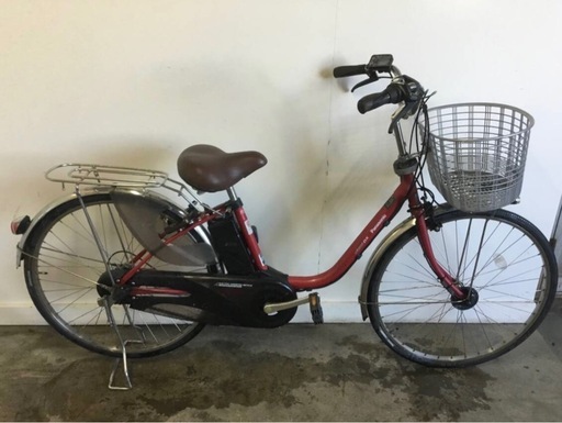 h-33△ 岐阜発/パナソニック/電動アシスト自転車/vibiDX/26インチ/3段変速/バッテリー8.9Ah/充電器なし/走行確認/現状品/管22s/R7.1/22 △