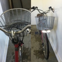 △ 岐阜発/パナソニック/電動アシスト自転車/vibiDX/26インチ/3段変速/バッテリー8.9Ah/充電器なし/走行確認/現状品/管22s/R7.1/22 △の画像