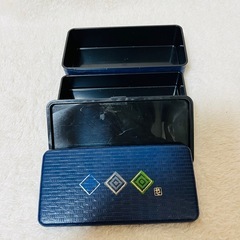 【新品未使用】和モダン 重箱風弁当箱 お弁当箱 2点セットの画像
