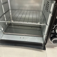 (おまとめ購入お話中)真っ赤な可愛い2段式オーブントースター の画像