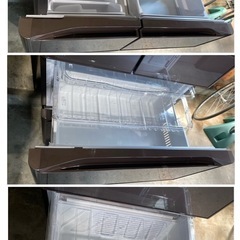  【7G30④】日立 6ドア冷凍冷蔵庫 2018年製の画像