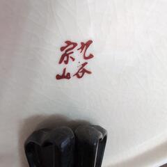 九谷焼　絵皿の画像
