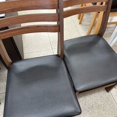 ★リユースのサカイ高崎店★TJ12345  4人掛けダイニングセット 茶 H70×D80×W120 クリーニング済みの画像