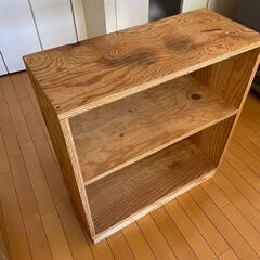 木製　棚　収納棚の画像