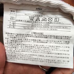 アイボリーカラーのカーペットの画像