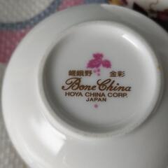 HOYA（ホヤ）　嵯峨野金彩　茶器の画像