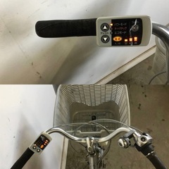 △ q 岐阜発/ パナソニック/ 電動アシスト自転車/ 26インチ/ 3段変速/バッテリー8Ah/充電器なし/ 走行確認/ 現状品/ 管16s/ R7.4/12 △の画像