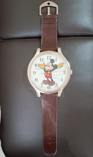 【昭和レトロ】Disney Time Quartz ミッキー掛け時計 動作品 昭和レトロ】Disney Time Quartz ミッキー掛け時計 動作品