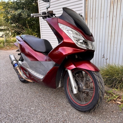 【タイヤ前後新品】ホンダ・PCX125 JF56カスタム多数！シート張替え！HONDA 125cc 2人乗り可能！千葉県鎌ケ谷市から最短即日納車！格安配送