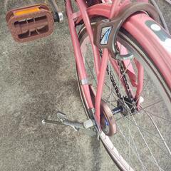 子供用自転車 サイズ20 後タイヤパンクの画像