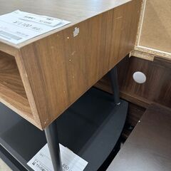 ★リユースのサカイ高崎店★TJ12348  テレビ台 茶 H40×D40×W80 クリーニング済みの画像