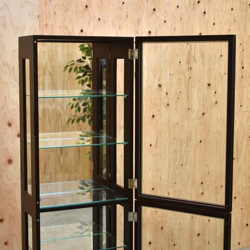 ≪yt1991ジ限≫ コレクションケース ミラーバック 幅41cm 高さ150cm