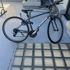 trek トレック　クロスバイク　fx1 　空気入れ&輪行セット付きの画像