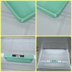八5919【HITACHI】冷凍冷蔵庫　415L    自動製氷機能付　R-S4200E(XN) 型※破損箇所ありの画像