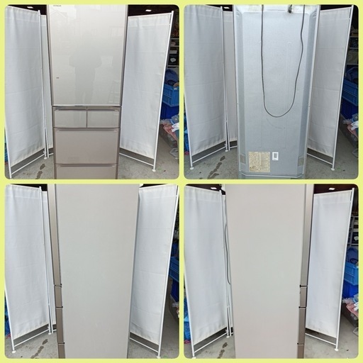 八5919【HITACHI】冷凍冷蔵庫 415L 自動製氷機能付 R-S4200E(XN) 型