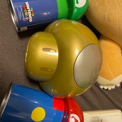 UFJで買ったマリオときのこのカンカンの画像