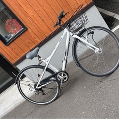 ※受け渡し予定者様決まりました※自転車　ママチャリ　カゴとサドル交換済み！の画像