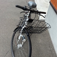 ※受け渡し予定者様決まりました※自転車　ママチャリ　カゴとサドル交換済み！の画像