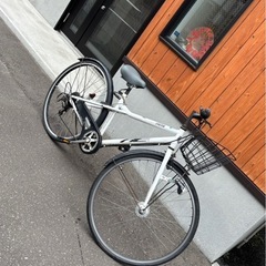 ※受け渡し予定者様決まりました※自転車　ママチャリ　カゴとサドル交換済み！の画像