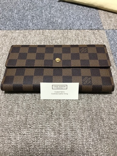 新品・未使用　LOUIS VUITTON ダミエ長財布 大人気