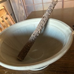 23センチすり鉢　すりこぎ付きの画像