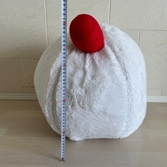 ペット用　ベッド　雪だるまの画像