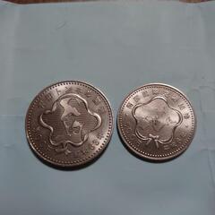 東京オリンピックの銀貨等の画像