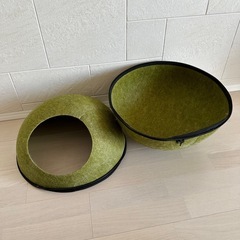 ペット　ベッド　丸ボール型の画像