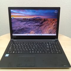 【ネット決済・配送可】Dynabook dynabook B55/J ノートPC i5 8世代 16GB SSD M.2 256GB 15.6 375の画像
