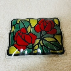 【新品未使用】ステンド小皿 小皿 ミスド 2枚セットの画像