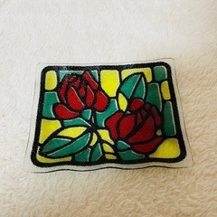 【新品未使用】ステンド小皿 小皿 ミスド 2枚セットの画像