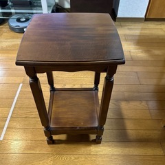 カリモク　花台の画像