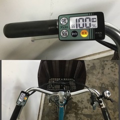 △ q 岐阜発/ヤマハPAS/電動アシスト三輪自転車/スイングなし/3段変速/バッテリー8.7Ah/充電器なし/走行確認/現状品/ R7.6/10 △の画像