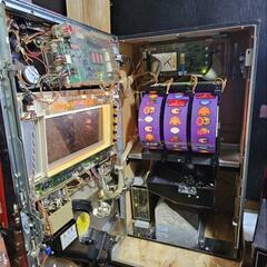パチスロ実機 北斗の拳 無想転生パネル 家庭用電源 【直接引取限定】メダル付 の画像