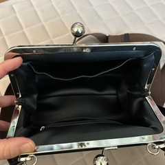 がま口ショルダーバッグの画像