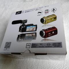 ☆4Kデジタルマルチムービービデオカメラセット 7月購入テスト仕様のみの新品同様品です！☆
の画像