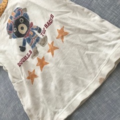 サイズ120ミキハウスダブルB 半袖Tシャツ3枚の画像