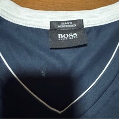 HUGO BOSS ヒューゴボス　Tシャツ　半袖　ネイビーの画像