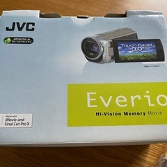 JVC everio箱　&付属品の画像